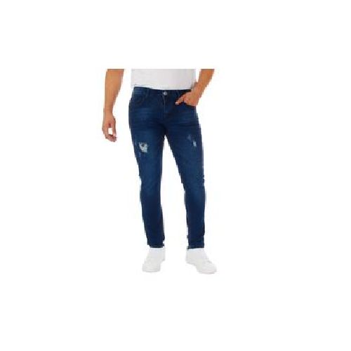 Jeans American Fly Slim Rasgado Para Hombre AFJ-23005