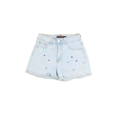 Short New Berry Mezclilla Con Estoperol Para Niñas N-5526S