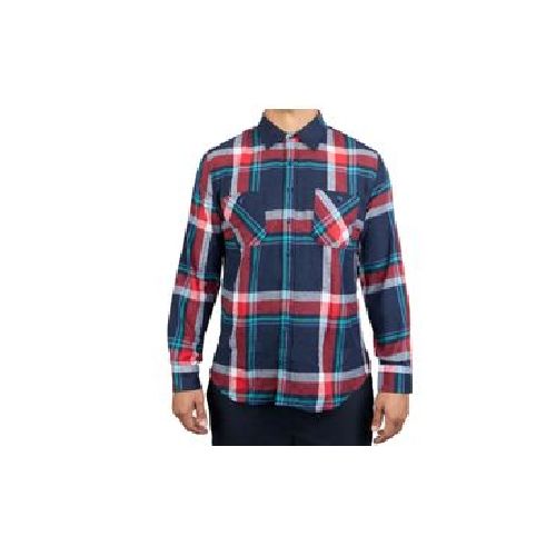 Camisa American Fly Franela De Cuadros Para Hombre RA2416