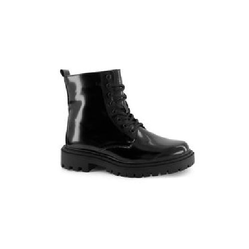 Bota Ferrato Combat Charol Para Hombre 3572986