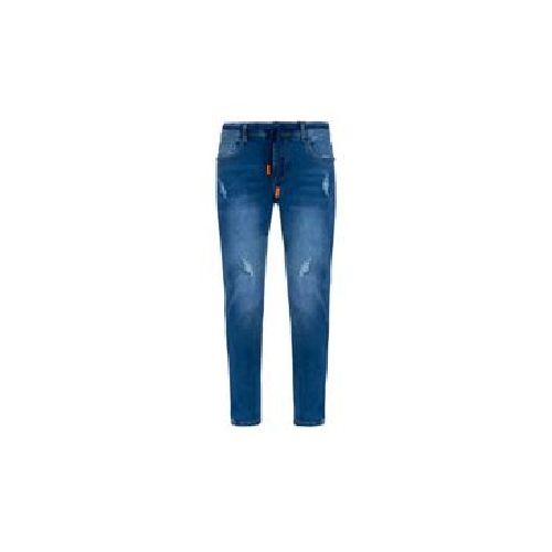 Jeans American Fly Slim Rasgado Para Hombre AFJ-23019