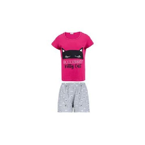 Pijama Lazy Lola Black Cat Para Mujer 3412