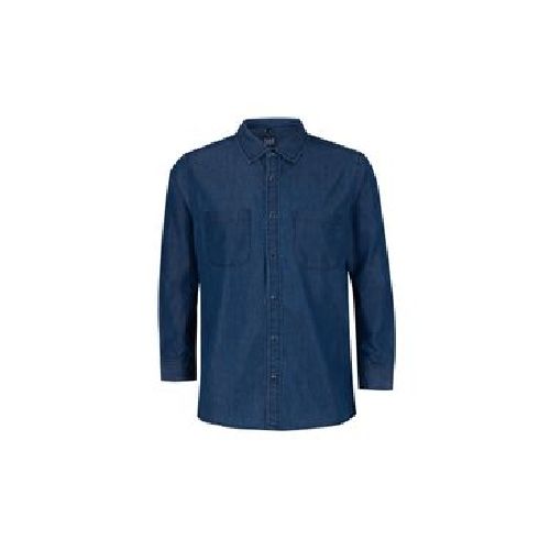 Camisa Sherman Morgan Denim Manga Larga Para Hombre G051 STN