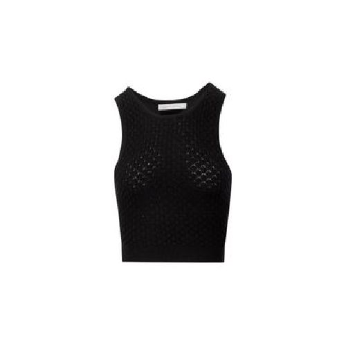 Blusa Crop Uk Tejida Para Mujer B-503-XS