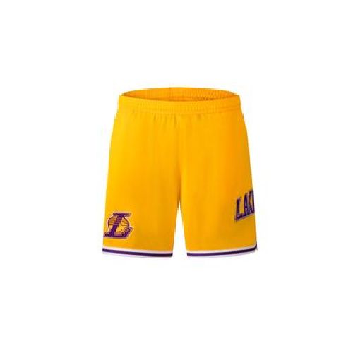 Short NBA Logo Lakers Para Hombre Nbash521820YEL