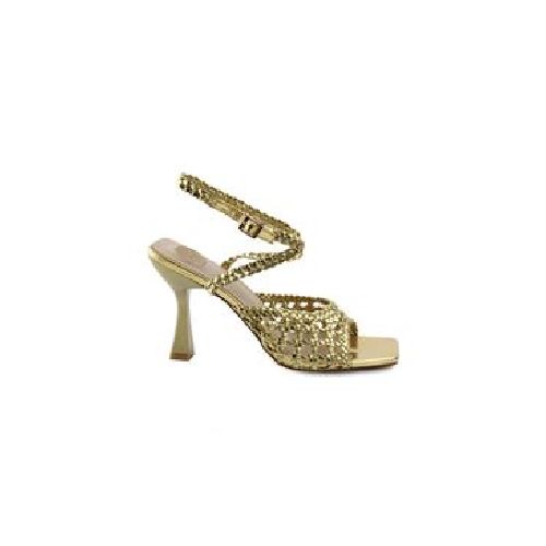 Sandalia Tacon Lob Footwear Con Trenza Para Mujer 92904097