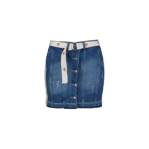 Falda Miss Calif Denim Con Cinto Para Mujer JN-6572F