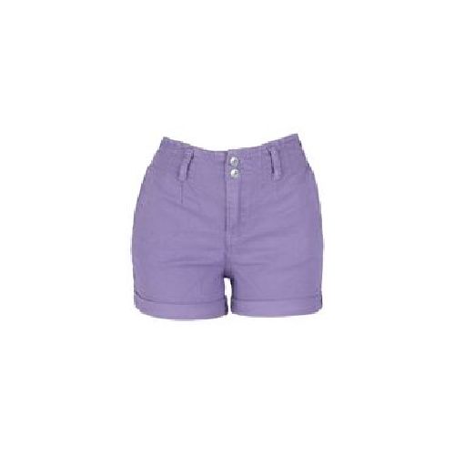 Short Zawary Gabardina Con Dos Botones Y Elastico En Cintura Para Mujer PM-ZW-6083