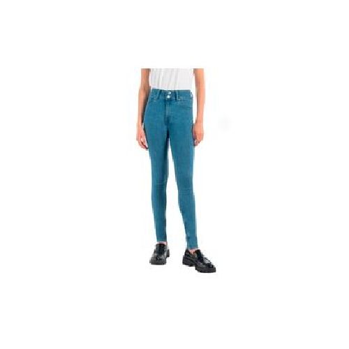 Jeans Oggi Skinny Liso 2 Botones Para Mujer KATIA IVY BLEACH