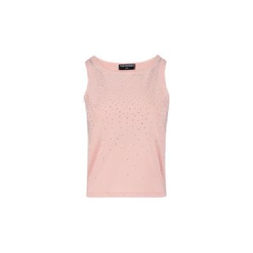 Blusa Top Model Con Pedreria  Para Mujer B-15612