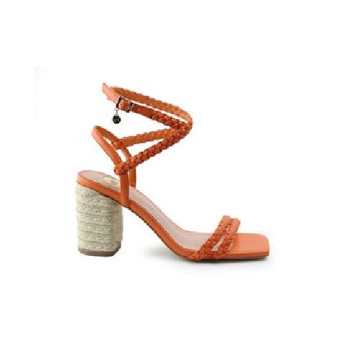 Sandalia Lob Footwear Tacon Trenza Para Mujer 92404094