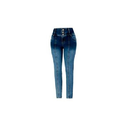 Jeans Case Skinny 3 Botones Para Mujer 32935-B