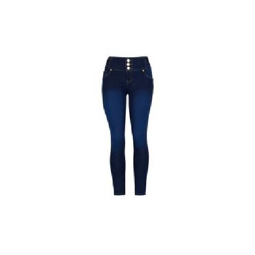 Jeans Case 3 Botones Para Mujer 32932-A