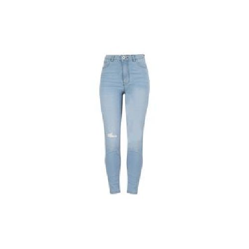 Jeans Estivaneli Skinny Rasgado Para Mujer BFS-4083