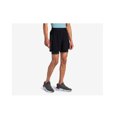 Short Skechers Running Para Hombre Ams063Blk