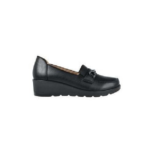 Zapato Comfort Fit Tacón Cuña Bajo Para Mujer 26450C