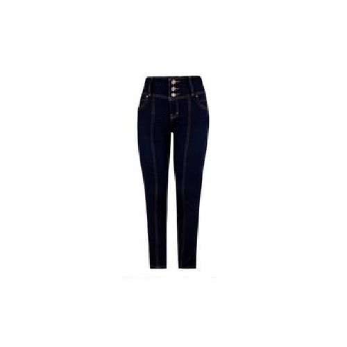 Jeans Case Skinny 3 Botones Para Mujer 32935-A