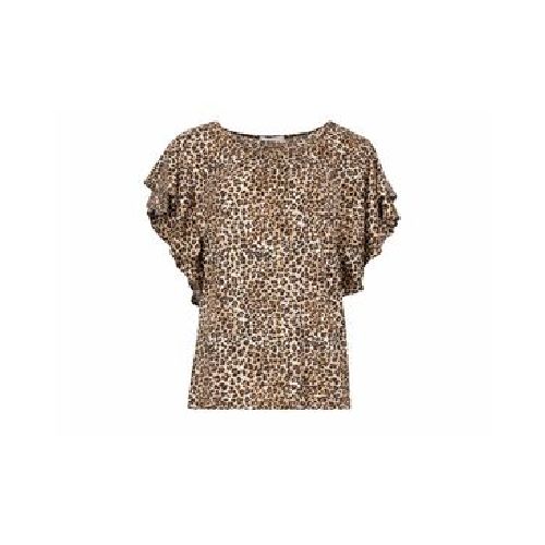 Blusa Top Model Curvy Animal Print Para Mujer B-14742M