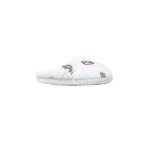 Pantufla Comfort Fit Rainbow Lentejuela Para Mujer 24770