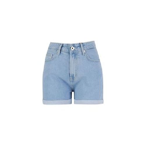 Short Estivaneli Denim Con Dobladillo Para Mujer SHO-4255