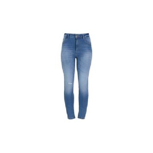 Jeans Estivaneli Skinny Rasgado Para Mujer LSO-4213