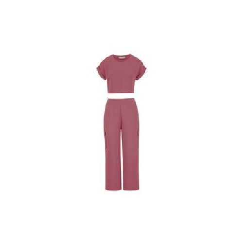 Set We De Pantalón Cargo Y Blusa Para Mujer JA-1338