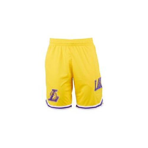 Short NBA Logo Lakers Para Hombre NBASH52301YEL