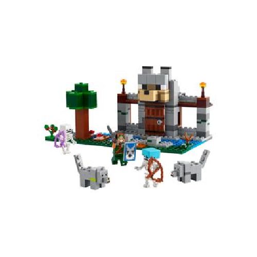 Minecraft Lego La Fortaleza Lobo Para Niños 21261