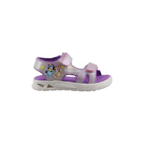 Sandalia Bluey Doble Velcro Luces Para Niña BL230535