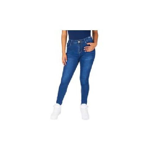 Jeans Capricho Skinny Liso Para Mujer CP406