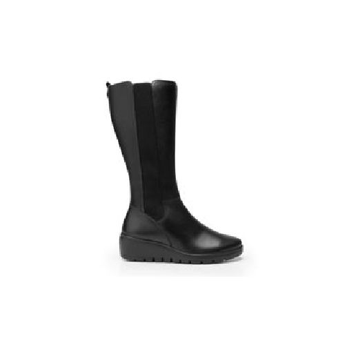 Bota Flexi Alta Cuña Para Mujer 104822