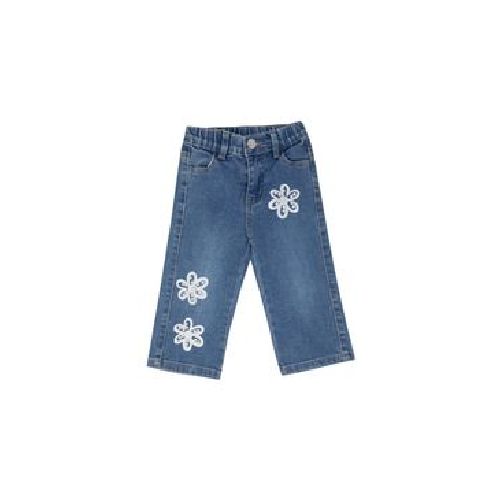 Jeans Morena Ros Estampado Flor Para Bebés ZW-5777C