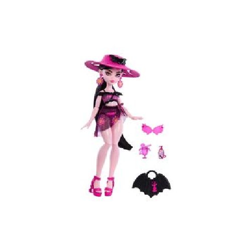 Muñeca Mattel Monster High Draculaura Con Traje De Baño Y Accesorios Para Niña HRP66