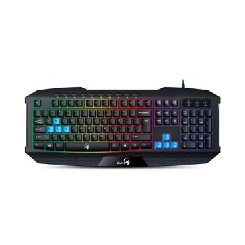  Compra Teclado Gamer Genius Scorpion K215 RGB Membrana (Inglés) 31310474101 | Cyberpuerta.mx