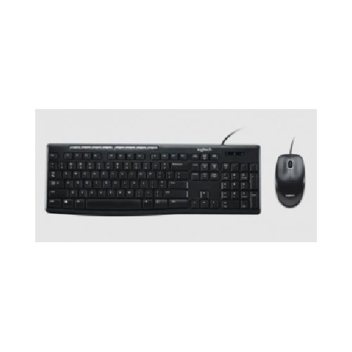  Compra Kit de Teclado y Mouse Logitech MK200, USB, Negro 920-002716 | Cyberpuerta.mx