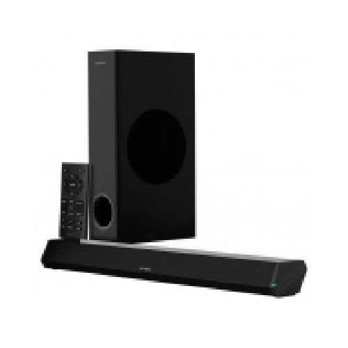 Acteck Barra de Sonido con Subwoofer DYNAMIC TRIM BS670, Bluetooth, Alámbrico/Inalámbrico, 2.1 Canales, 70W RMS, USB, Negro  