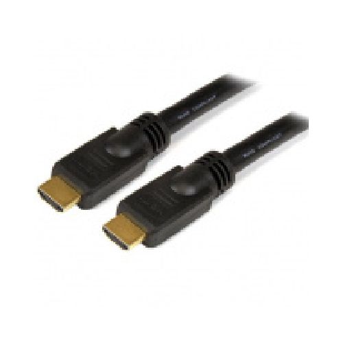 StarTech.com Cable HDMI de Alta Velocidad, HDMI 1.4 Macho - HDMI 1.4 Macho, 4K, 30Hz, 15 Metros, Negro  