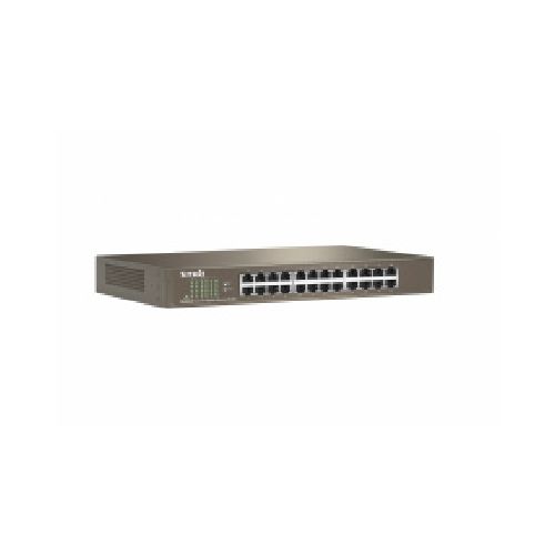 Switch Tenda Gigabit Ethernet TEG1024D, 24 Puertos 10/100/1000Mbps, 8000 Entradas - No Administrable  