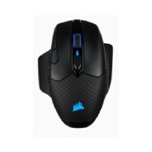 Mouse Gamer Corsair Óptico Dark Core RGB Pro, RF Inalámbrico, Bluetooth, USB, 18000DPI, Negro  