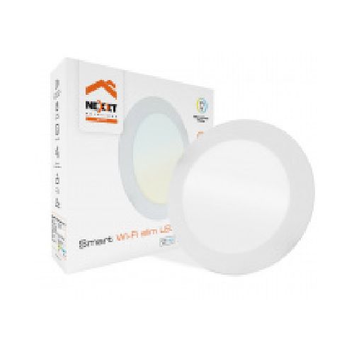 Nexxt Solutions Lámpara LED Inteligente para Techo NHB-W710, Regulable, Interiores, WiFi, Luz Cálida/Fría, 12W, 1050 Lúmenes, Blanco  