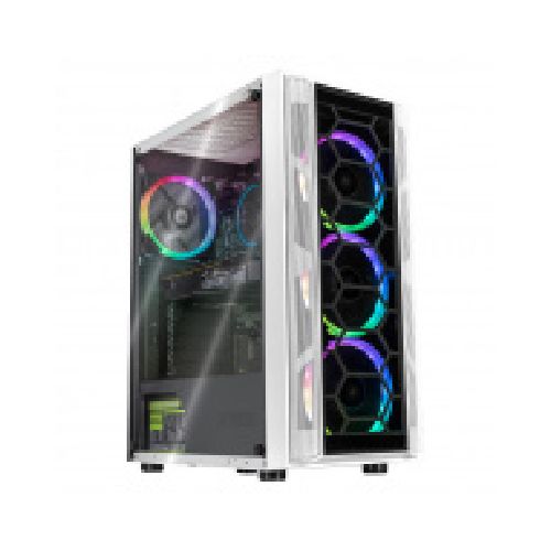 Computadora Gamer Xtreme PC Gaming CM-99954, Intel Core i3-12100F 3.30GHz, 16GB, 500GB SSD, Adaptador Wi-Fi, NVIDIA GeForce RTX 3050, Windows 10 Prueba, Blanco  