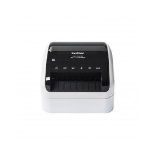 Brother QL-1110NWB, Impresora de Etiquetas, Térmica Directa, 300 x 300 DPI, Bluetooth/USB, Negro/Blanco  