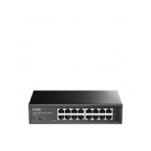 Switch Cudy Gigabit Ethernet GS1016, 16 Puertos 10/100/1000Mbps, 32 Gbit/s, 8 Entradas - No Administrable  