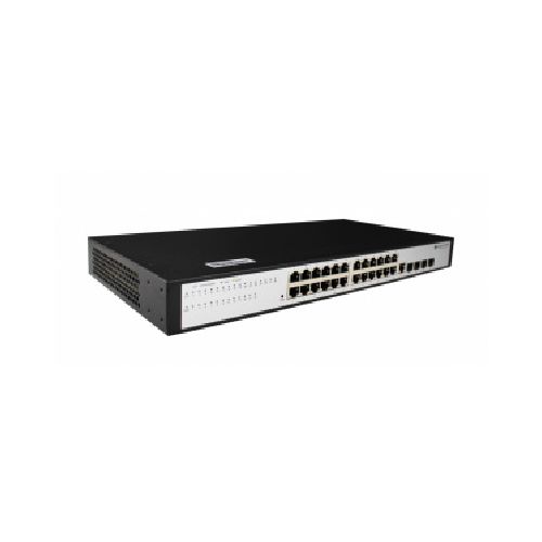 Switch BDCOM Gigabit Ethernet S2528-C, 24 Puertos TX 10/100/1000Mbps + 4 Puertos SFP, 56 Gbit/s, 8000 Entradas - Administrable  