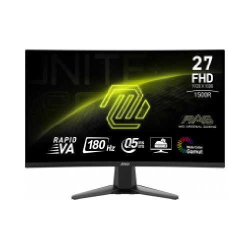 Monitor Gamer Curvo MSI MAG 27C6F LCD 27