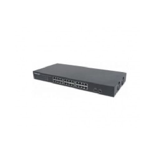 Switch Intellinet Gigabit Ethernet 561044, 24 Puertos 10/100/1000Mbps + 2 Puertos SFP, 52 Gbit/s, 8192 Entradas - No Administrable  