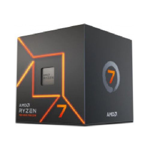 Procesador AMD Ryzen 7 7700 con AMD Radeon Graphics, Socket AM5, 5GHz, 8 Núcleos, 32MB Caché - Incluye Disipador   