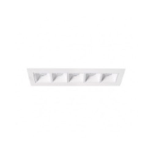 Tecnolite Lámpara LED para Techo Empotrable Lucida IV, Interiores, Luz Suave Cálida, 17W, 730 Lúmenes, Blanco, para Casa  