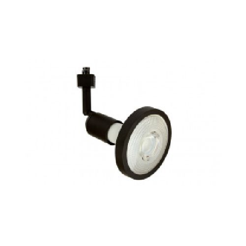 Tecnolite Lámpara Spot para Riel Breme, Interiores, máx. 90W, Base E27, Negro, para Casa - No Incluye Foco, Compatible con PAR38  