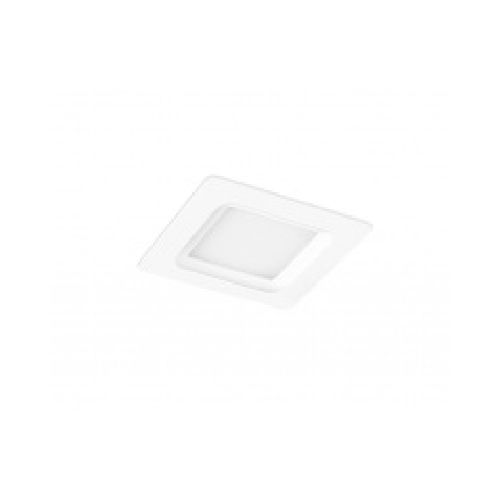 Electromag Lámpara LED para Techo SQ 6 FLAT, Interiores, Luz Cálida, 6W, 360 Lúmenes, Blanco, para Casa  